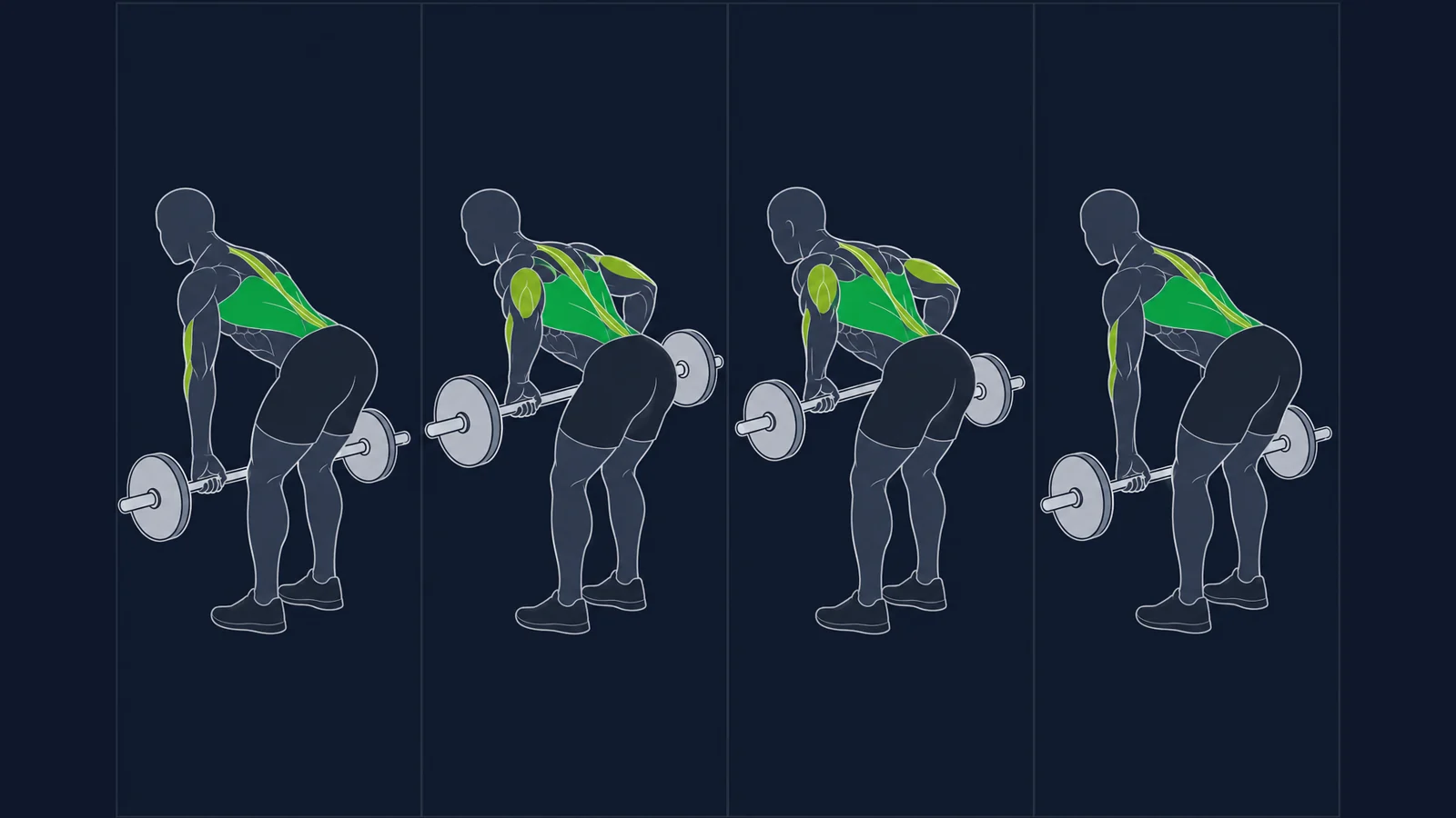 Barbell Row - Stangroing