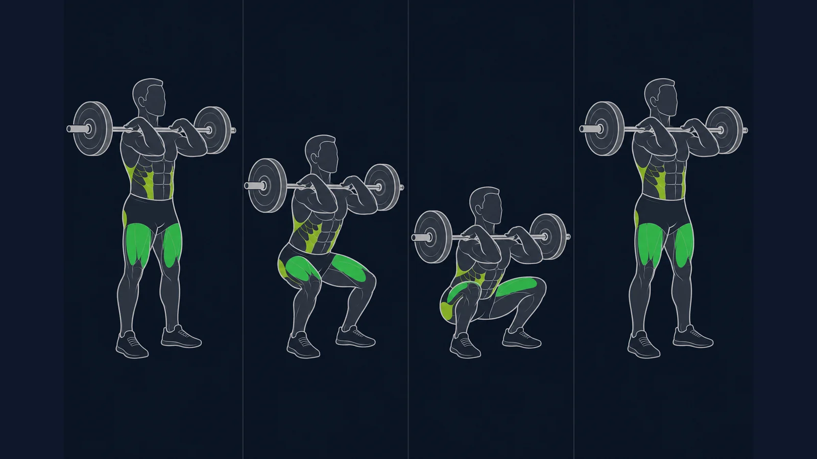 Pause Front Squat - Frontbøy Med Pause