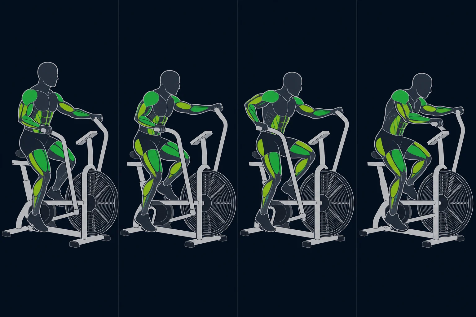 Airbike: Airbike-intervaller