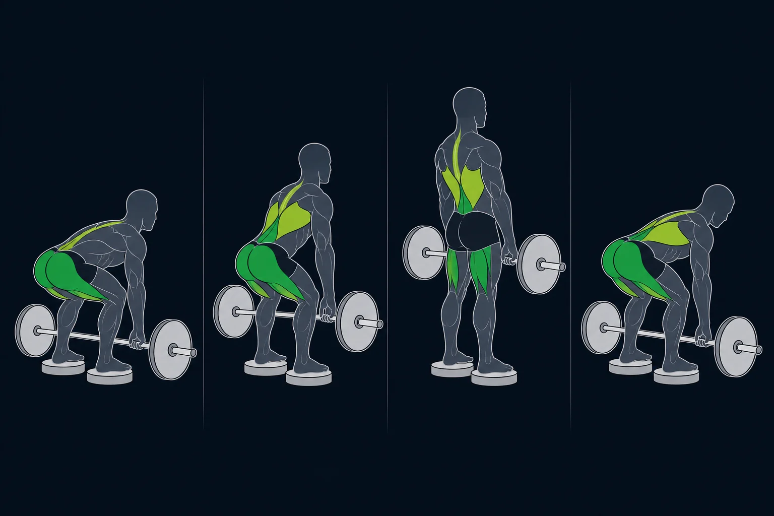 Deadlift - Markløft: Deficit markløft