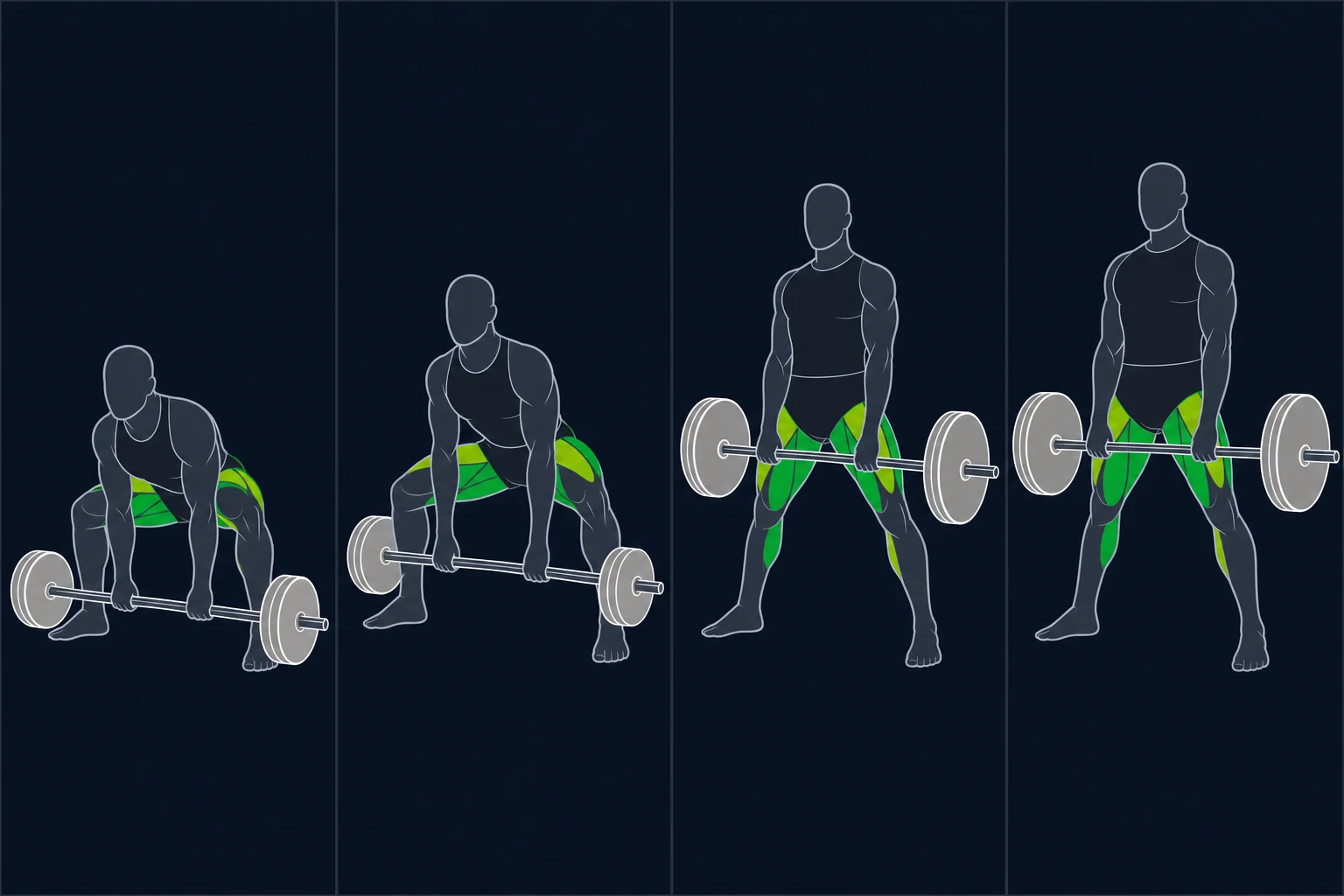 Deadlift - Markløft: Sumo markløft