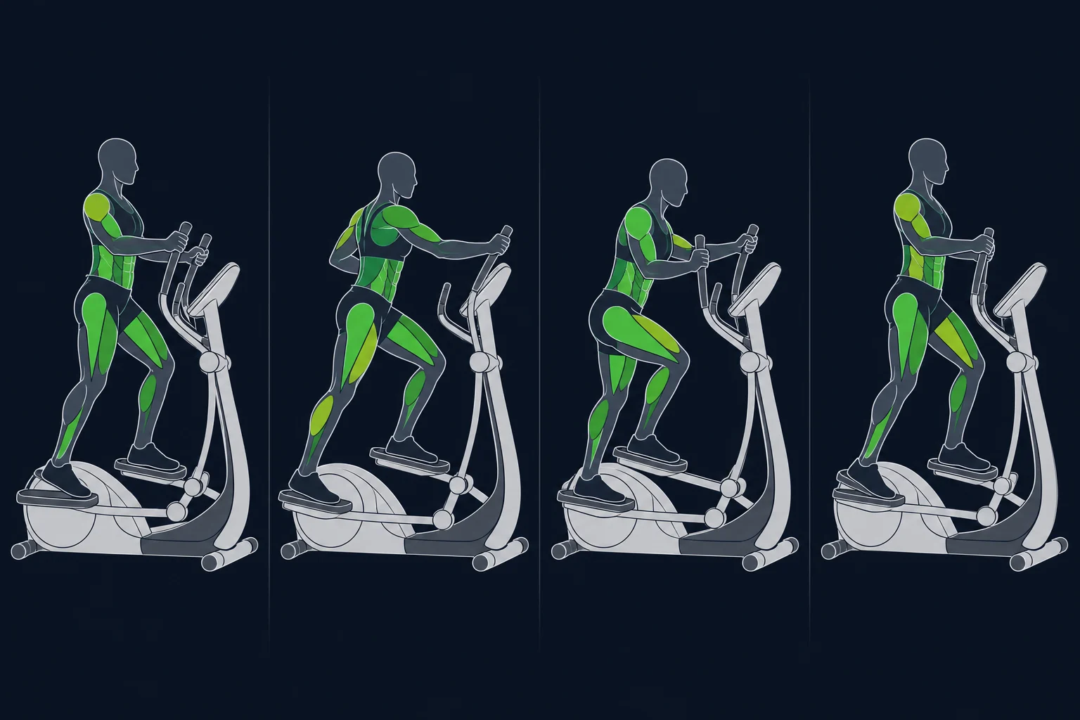 Elliptical - Ellipsemaskin: Ellipsemaskin-intervaller