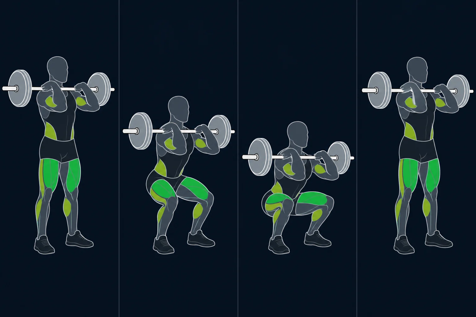 Front Squat - Frontbøy: Tempo frontbøy