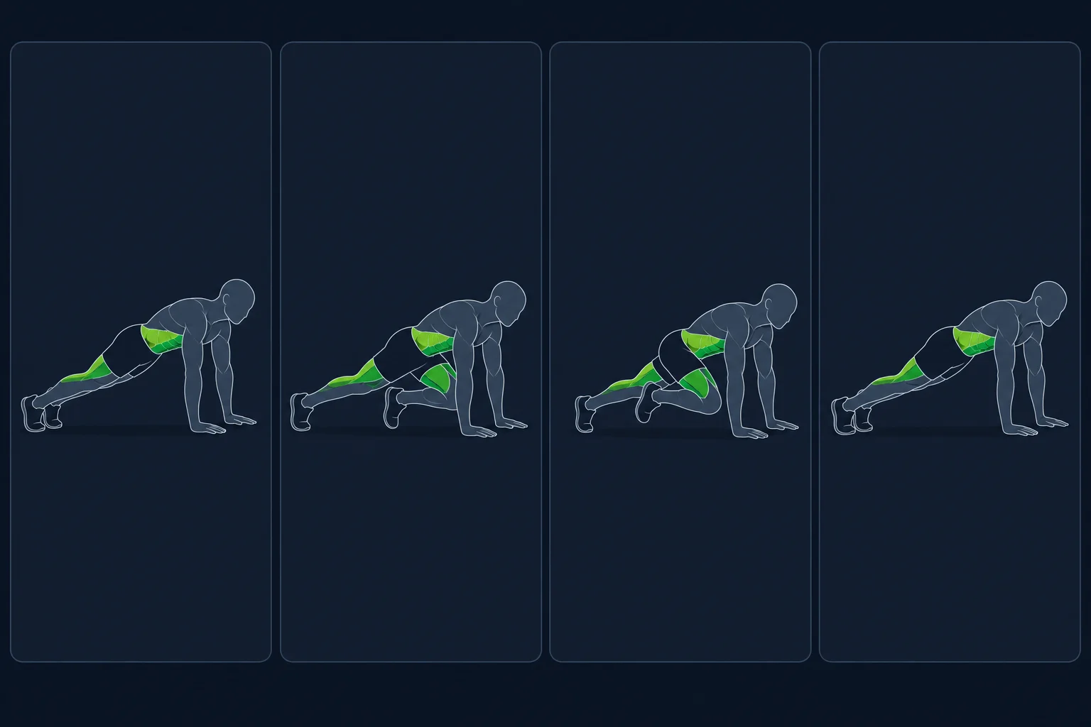 Mountain Climber - Fjellklatrer: Rask mountain climber