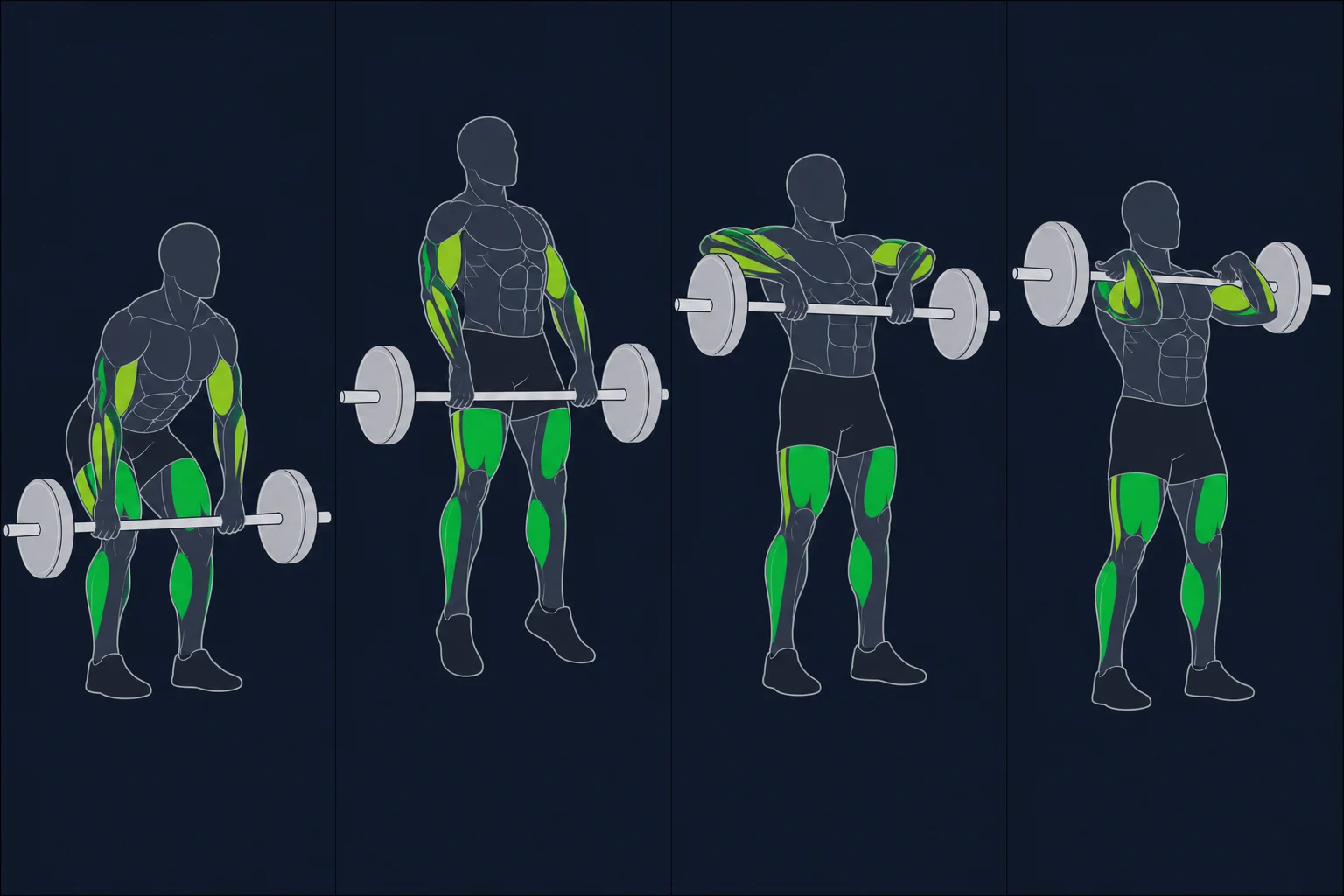 Muscle Clean - Muskelvending: Hang muscle clean