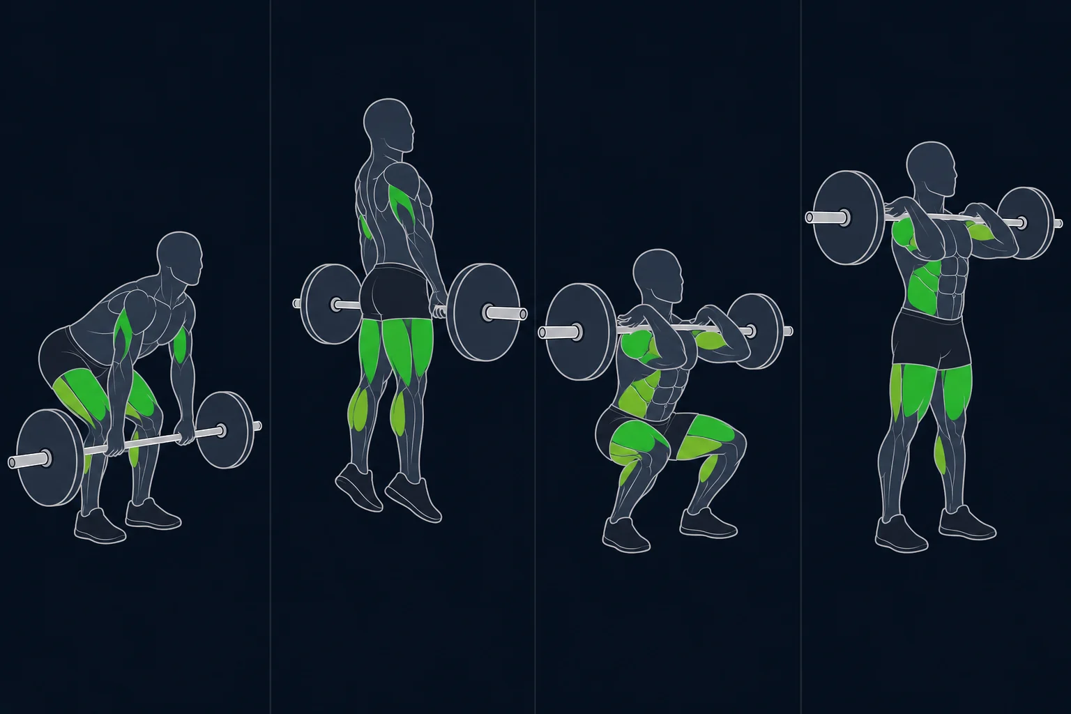 Power Clean - Frivending: Hang power clean