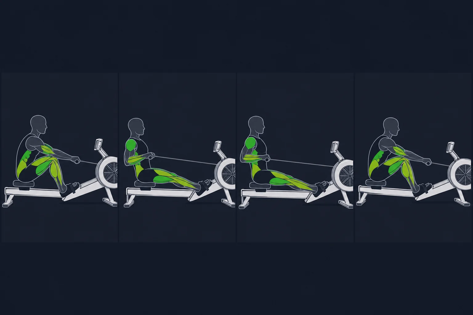 Rowing Machine - Romaskin: Ro-intervaller