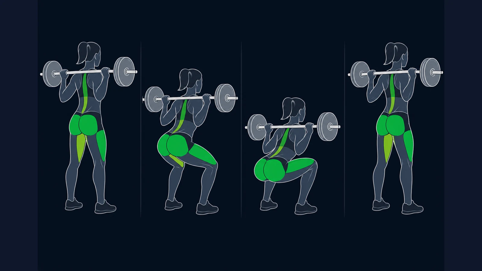Back Squat - Knebøy