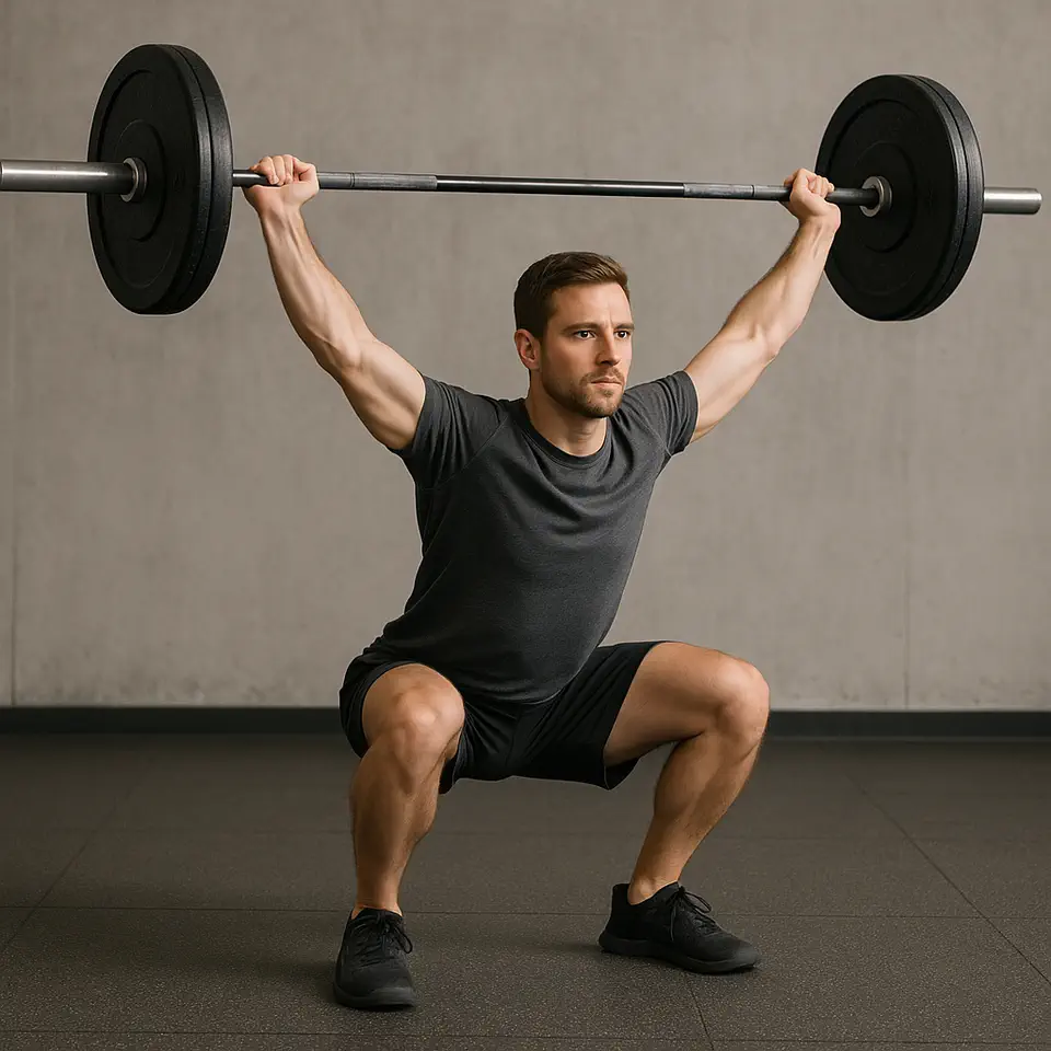 Overhead Squat - Over Hodet Knebøy